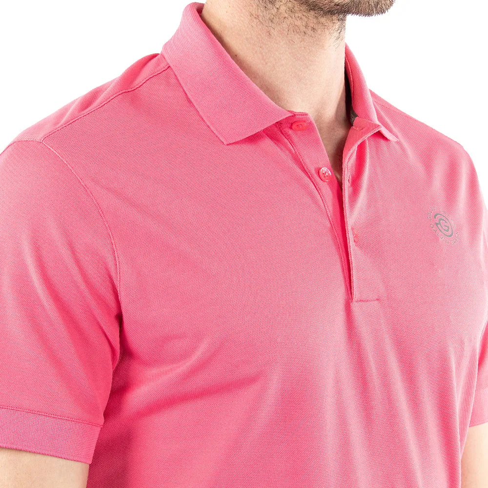Galvin Green Maximilian Polo Shirt - Camelia Rose