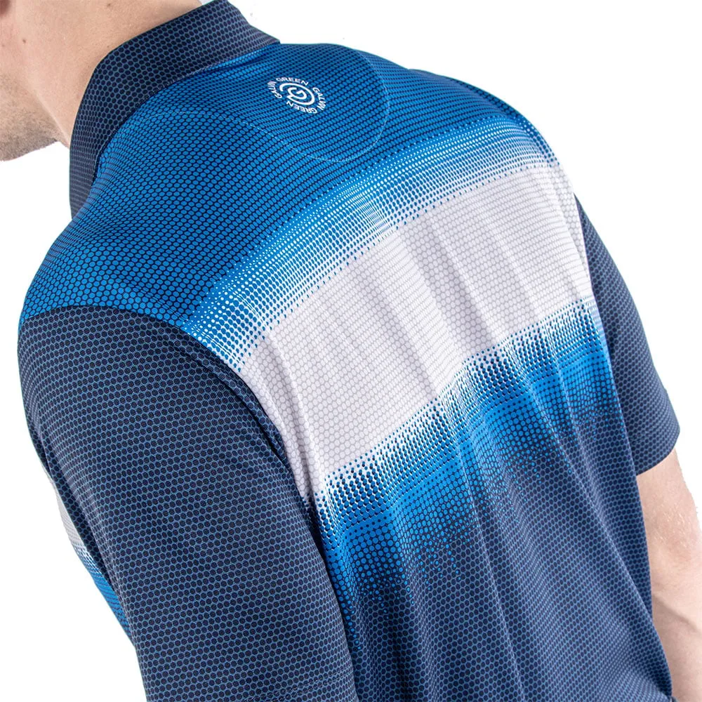 Galvin Green Mirca Ventil8  Polo Shirt - Navy/White/Blue