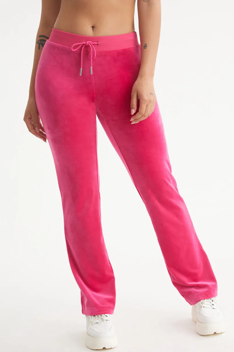 Gemini Customizable Big Bling Velour Track Pants Juicy Couture
