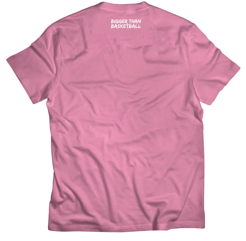 Girls Get Buckets - T-Shirt - Pink Bigger Than Basketball