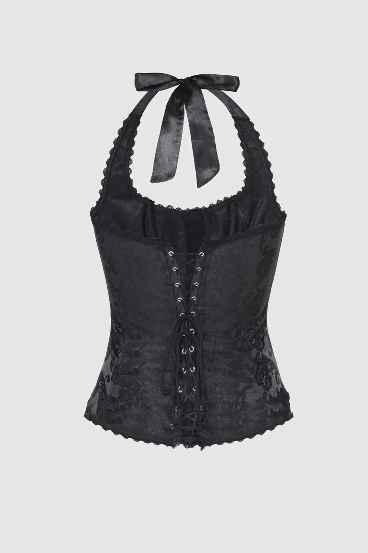 Hollywood Dream Halter Corset by Frederick's of Hollywood