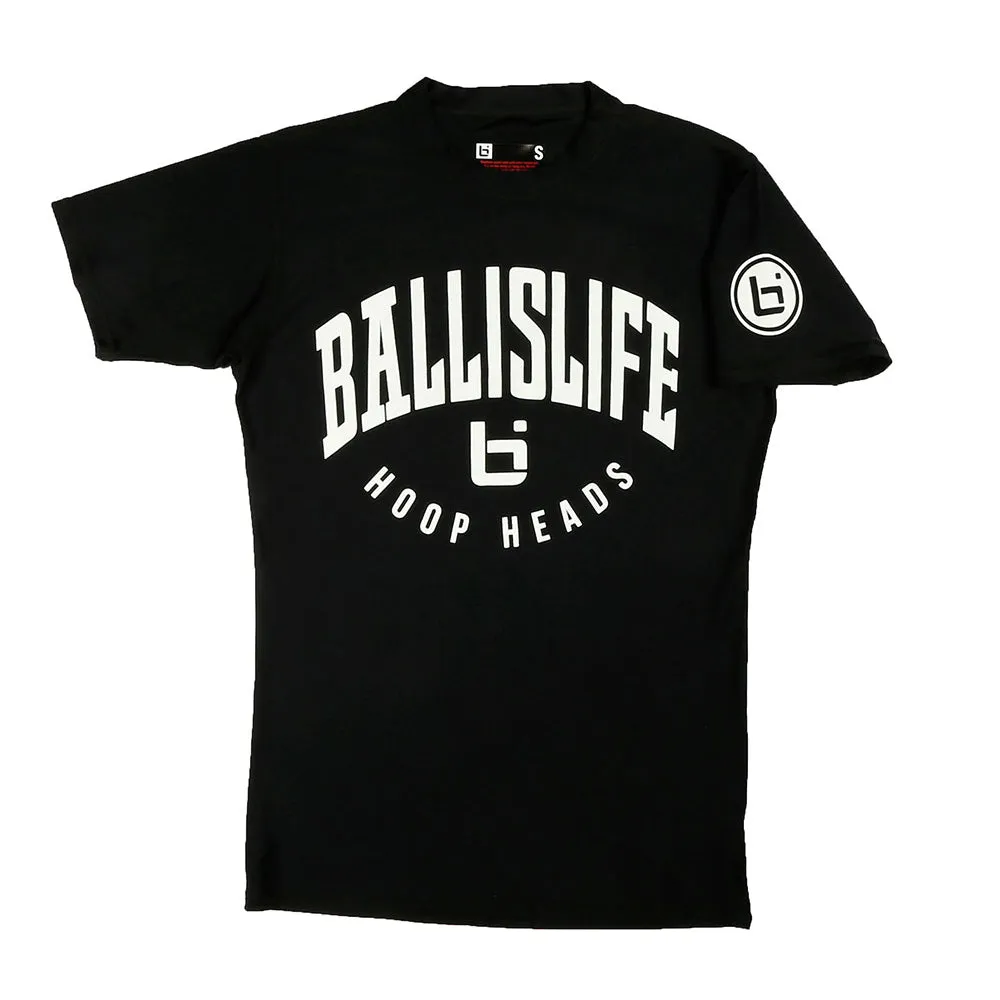 Hoop Head Compression Tee in Black Ballislife