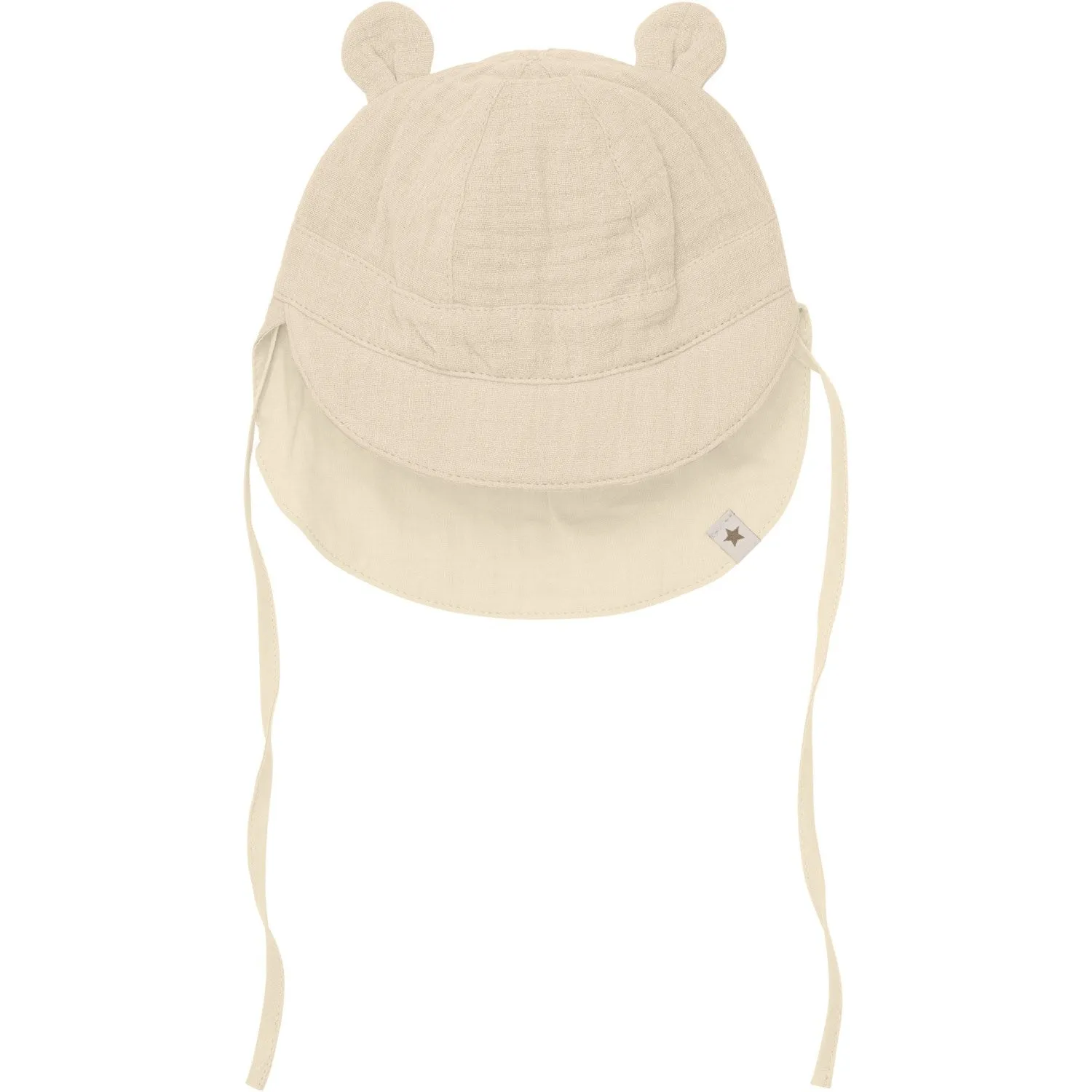 Huttelihut Irish Cream Summer Hat Ears Muslin