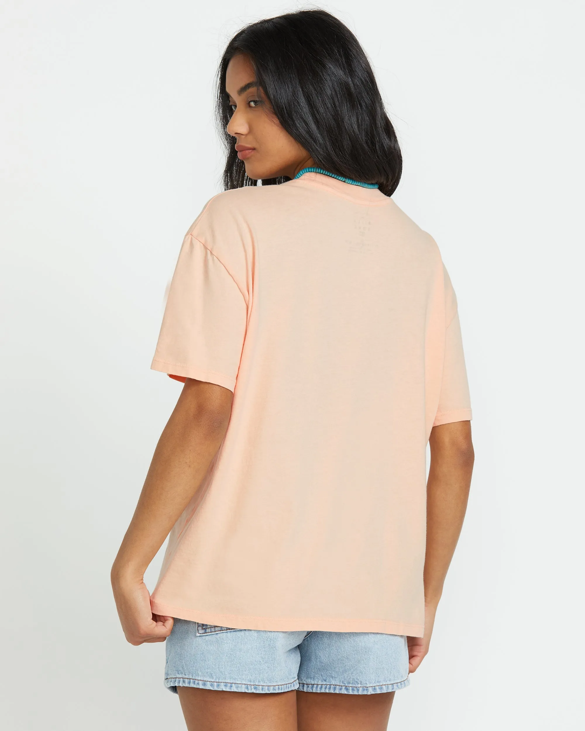 In The Balance Tee - Soft Peach Billabong