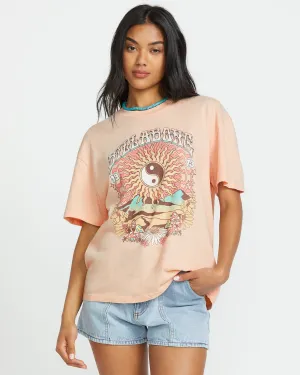 In The Balance Tee - Soft Peach Billabong