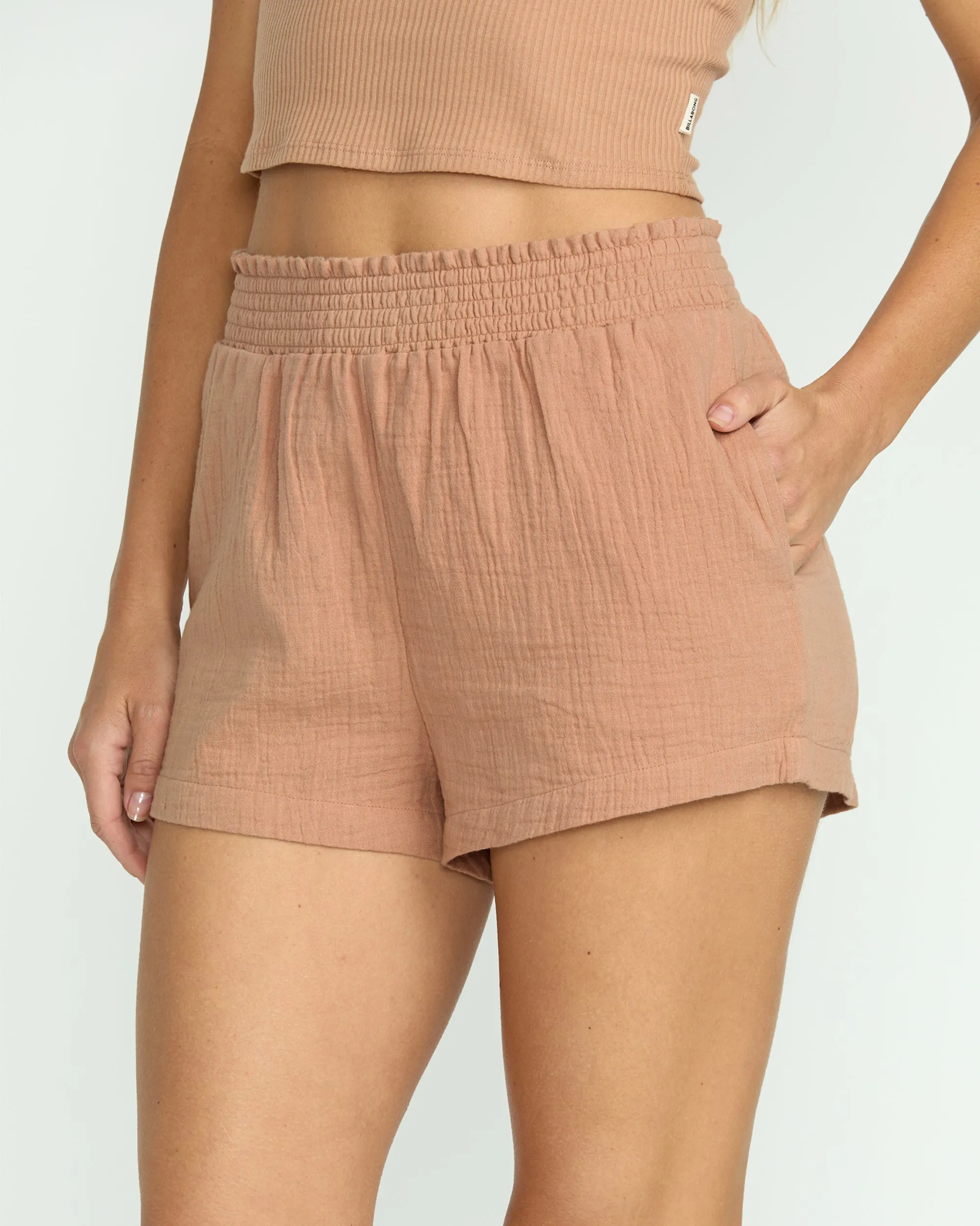In The Waves Short - Rose Brown Billabong