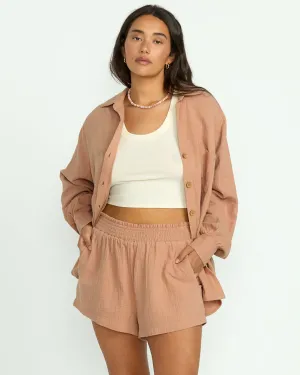 In The Waves Short - Rose Brown Billabong