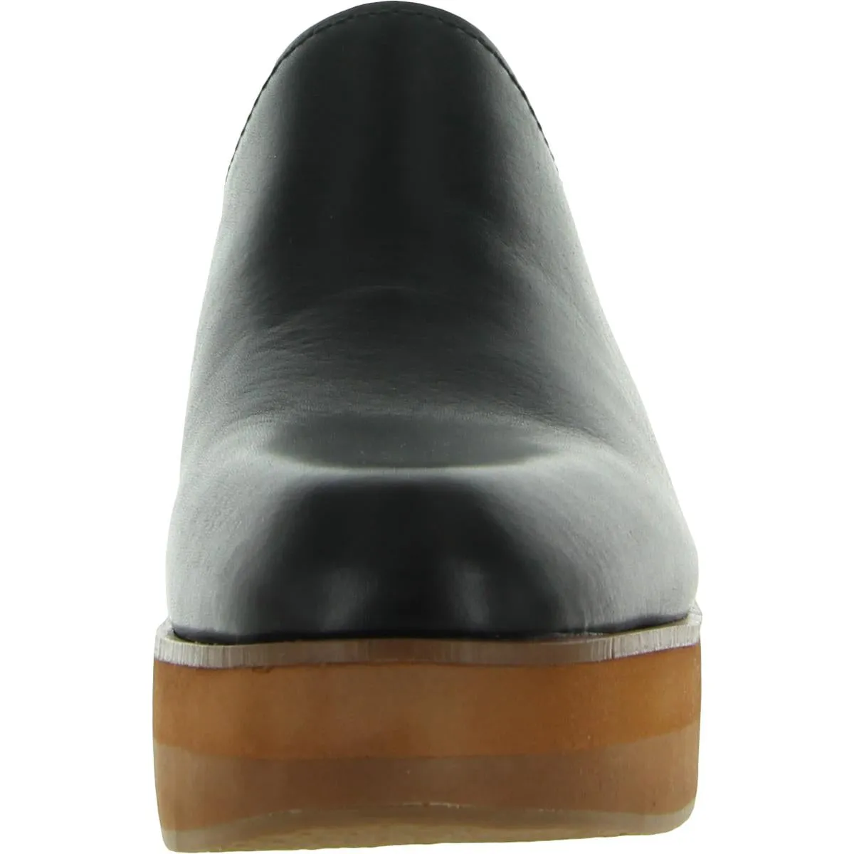 Katrese Womens Leather Slip On Mules