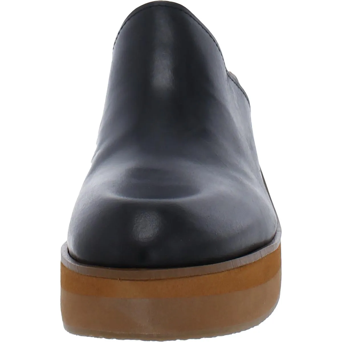 Katrese Womens Leather Slip On Mules