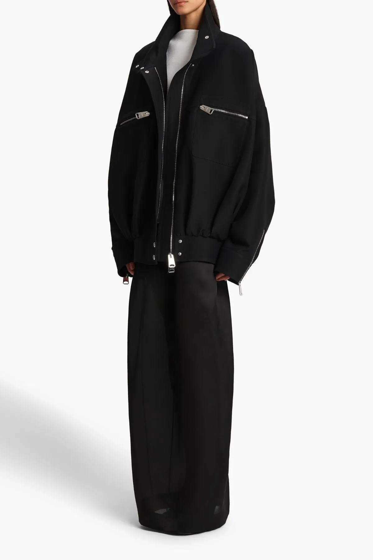 KHAITE Ayman Jacket - Black KHAITE