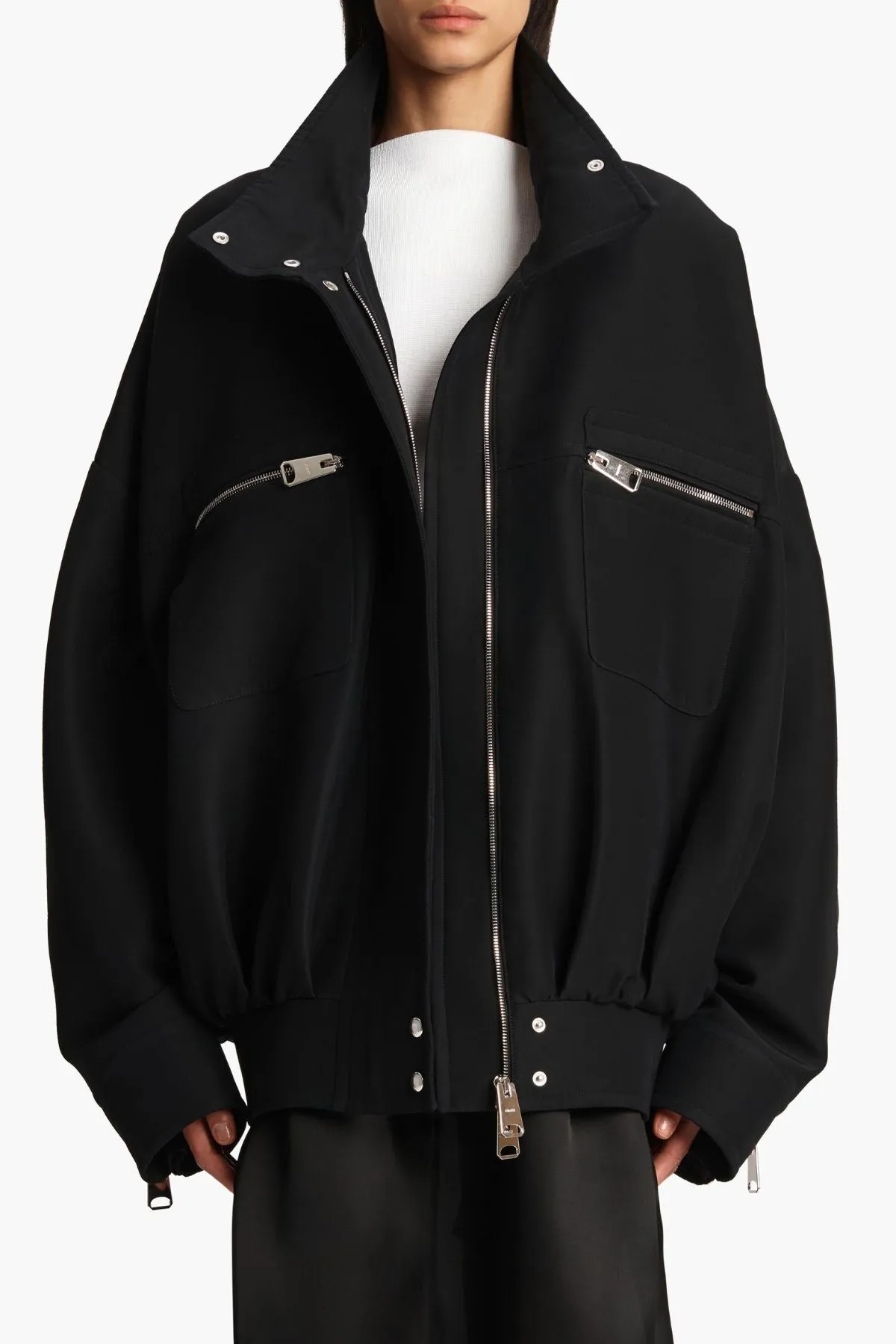 KHAITE Ayman Jacket - Black KHAITE