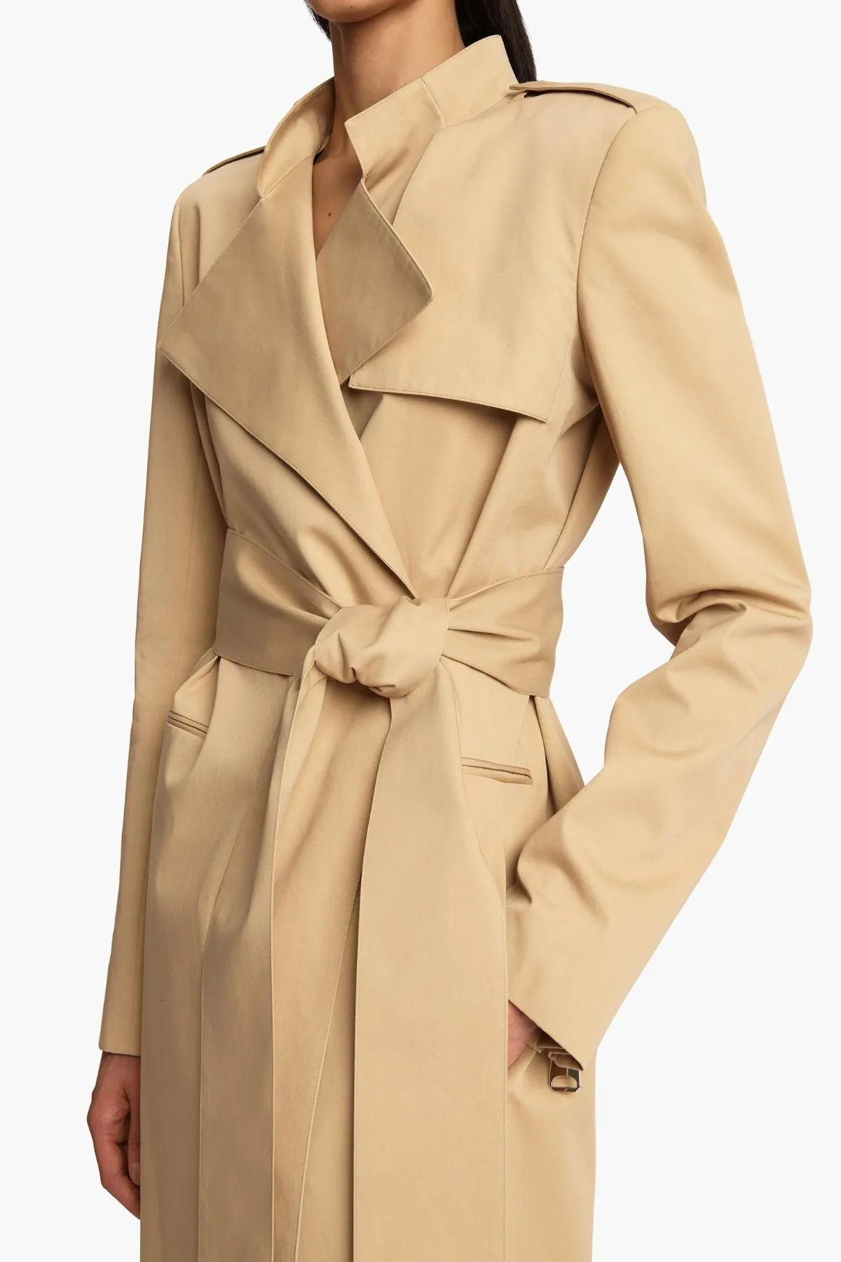 KHAITE Maxwell Coat - Wheat KHAITE
