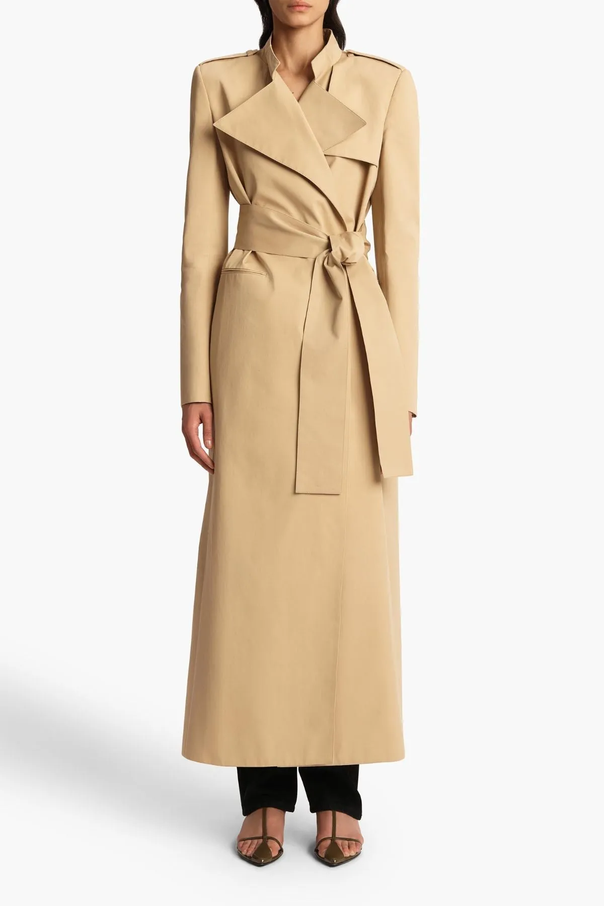 KHAITE Maxwell Coat - Wheat KHAITE