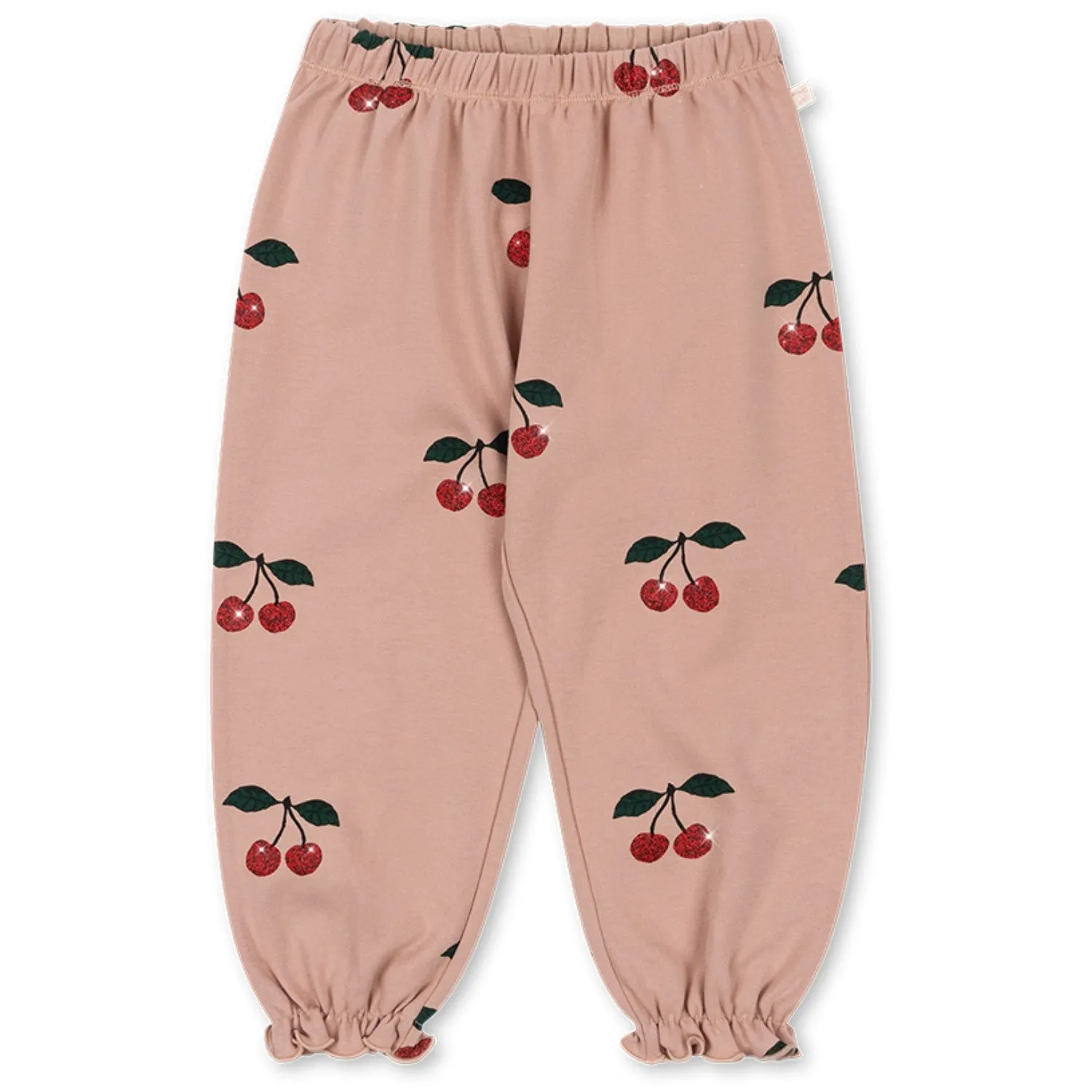 Konges Sljd Ma Grande Cerise Glitter Mellow Malli Cherry Glitter Pants Gots