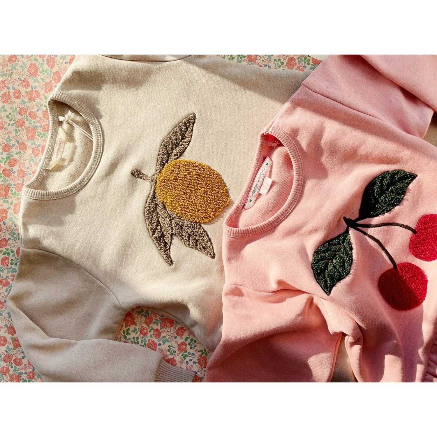Konges Sljd Mellow Rose Lou Terry Sweat Shirt Ocs