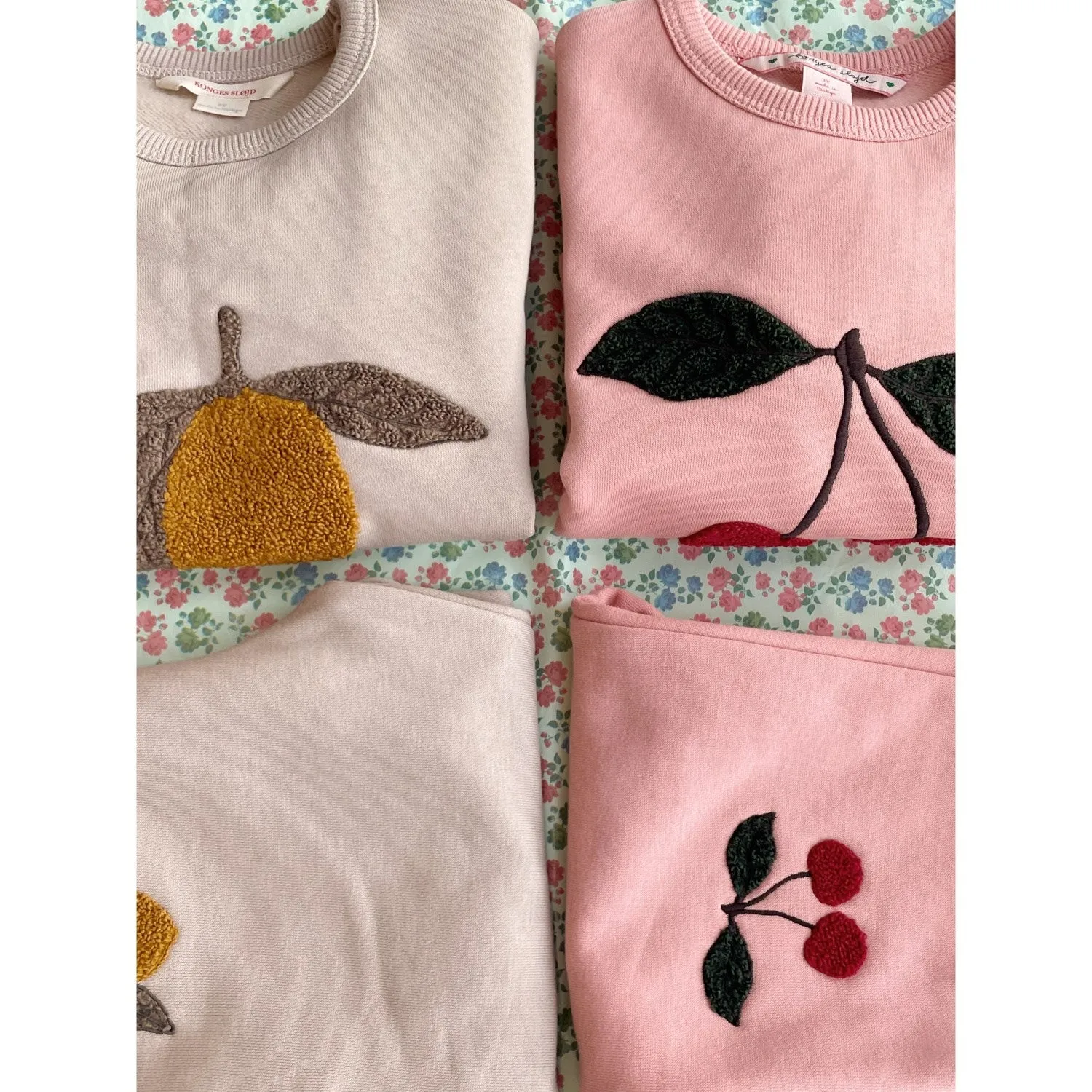 Konges Sljd Mellow Rose Lou Terry Sweat Shirt Ocs
