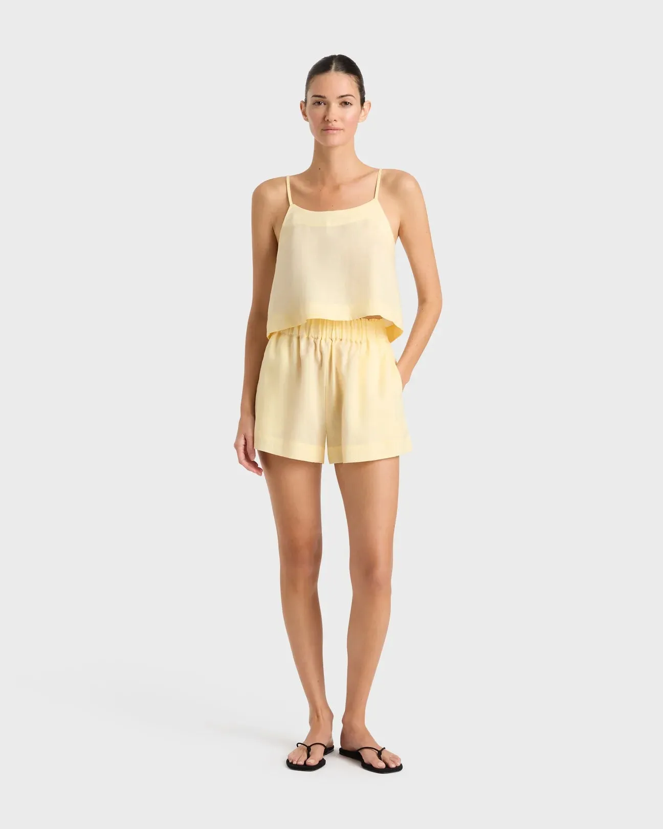 Leiden Universal Shorts in Lemon