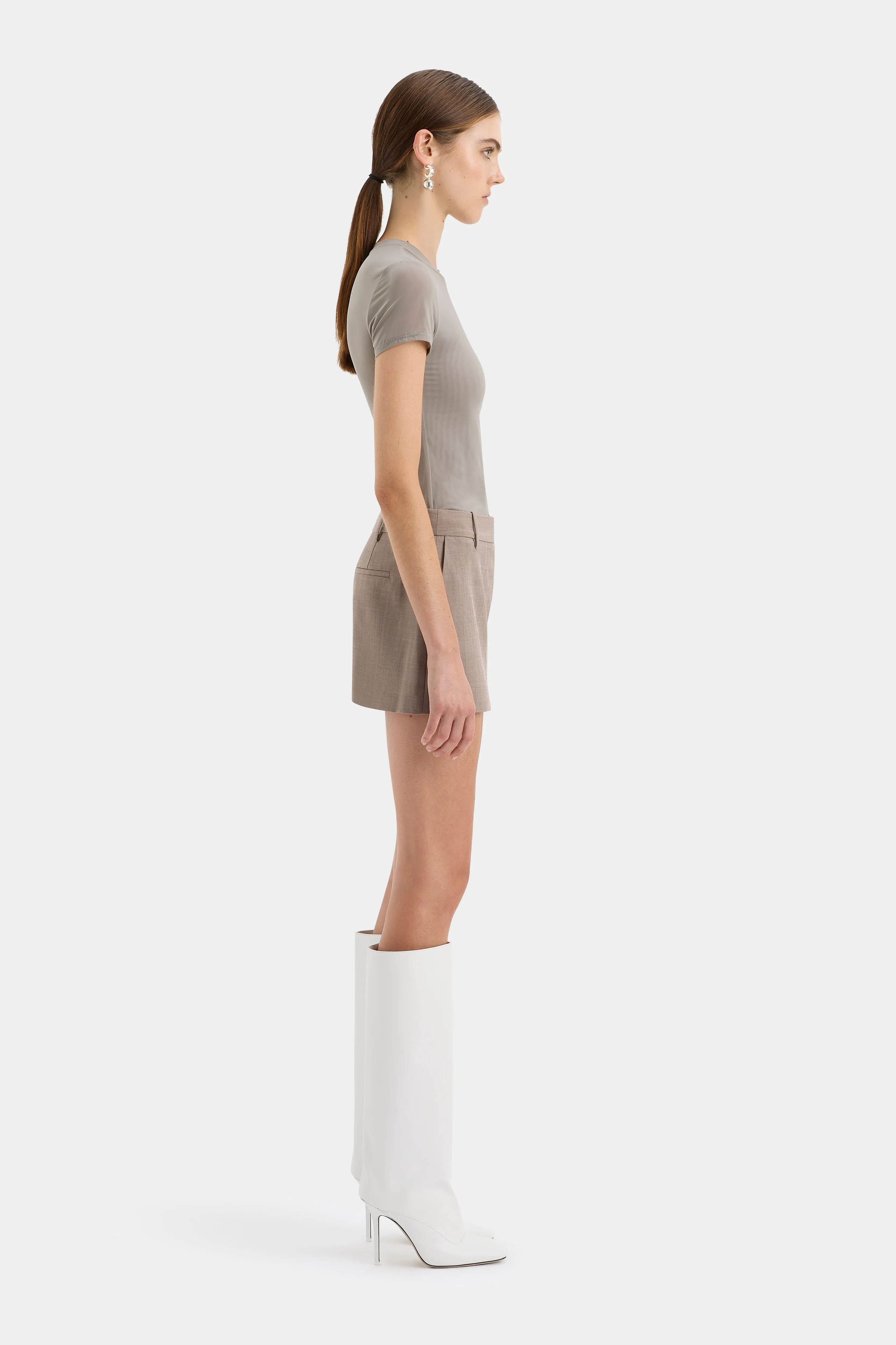Leonardo Belted Mini Skirt SIR