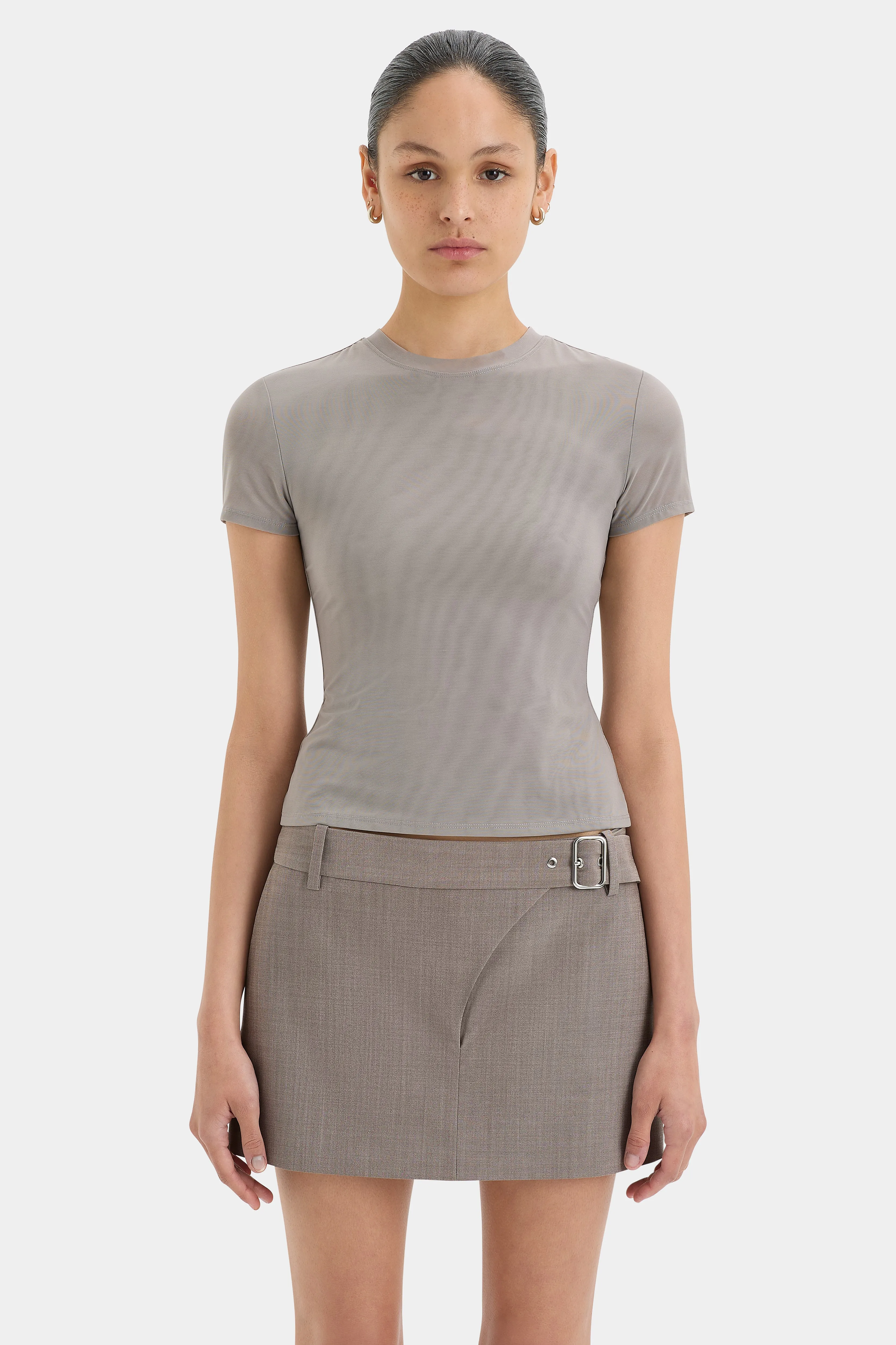 Leonardo Belted Mini Skirt SIR