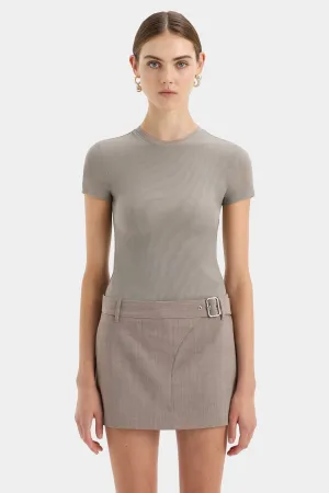 Leonardo Belted Mini Skirt SIR