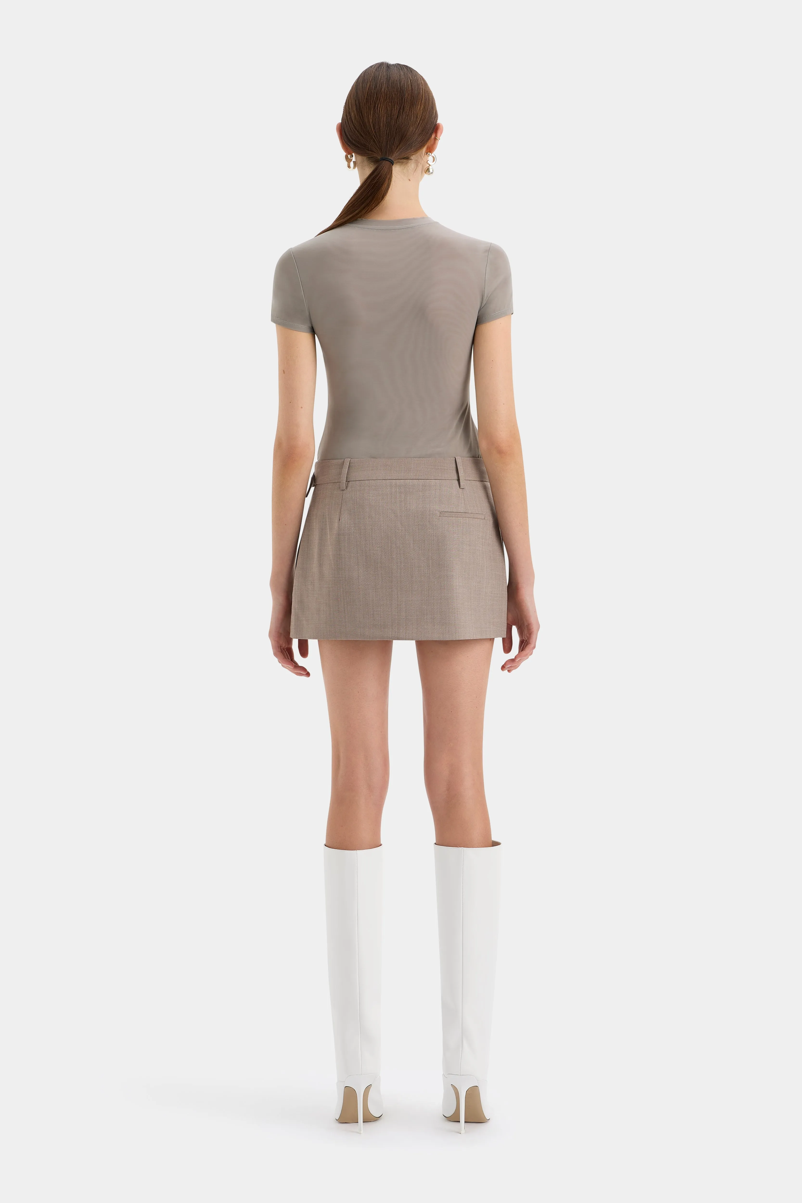 Leonardo Belted Mini Skirt SIR