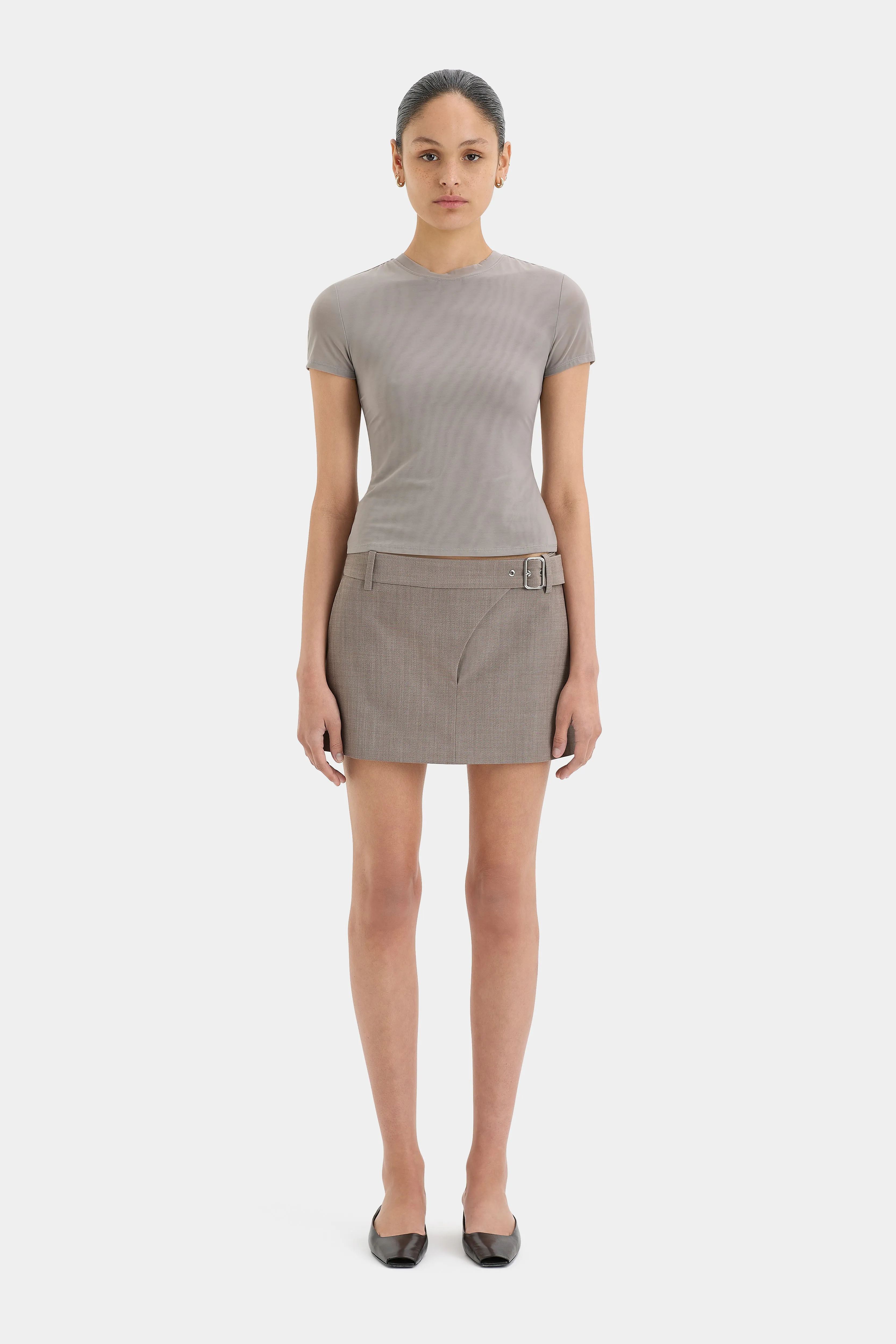 Leonardo Belted Mini Skirt SIR