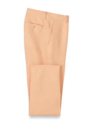 Linen Chambray Twill Pants - Apricot