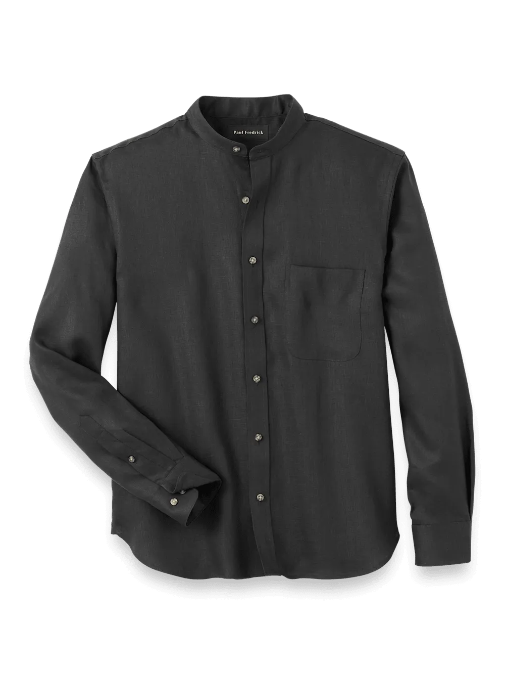 Linen Solid Casual Shirt - Black