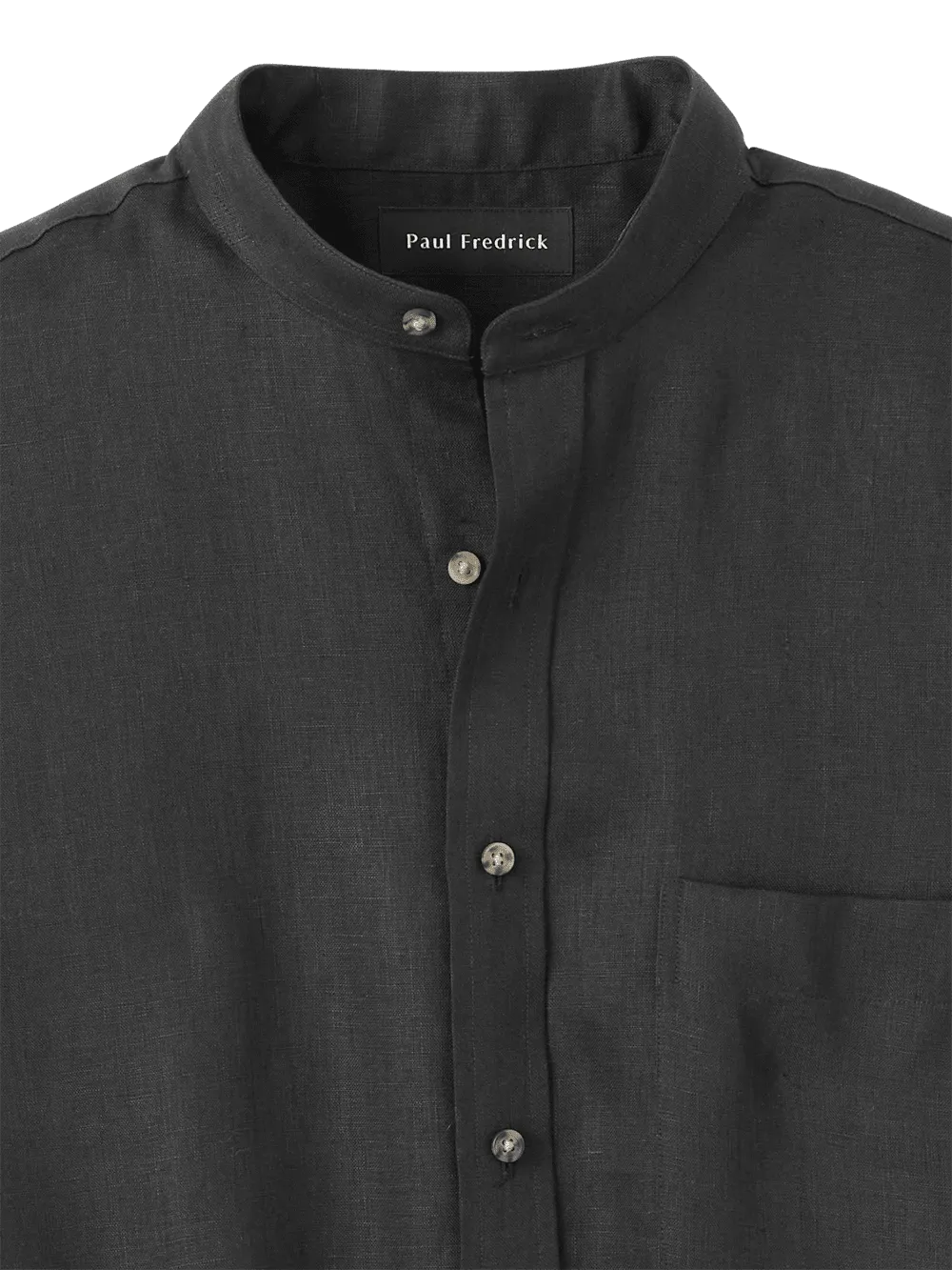 Linen Solid Casual Shirt - Black