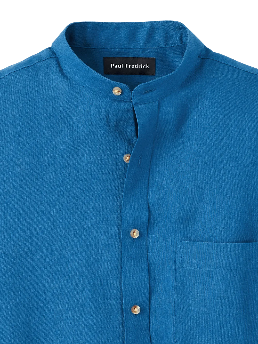 Linen Solid Casual Shirt - Dark Blue
