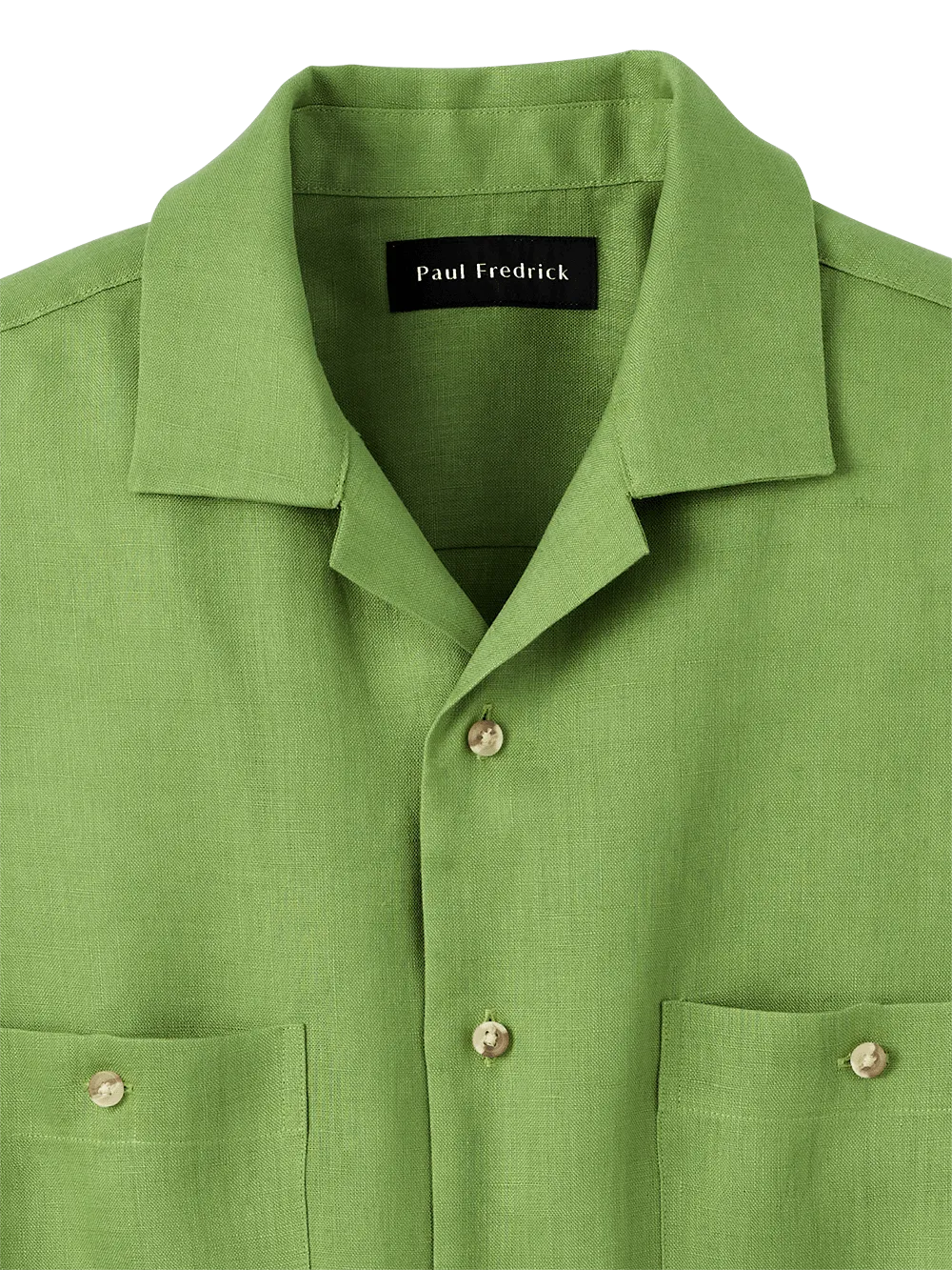 Linen Solid Casual Shirt - Green