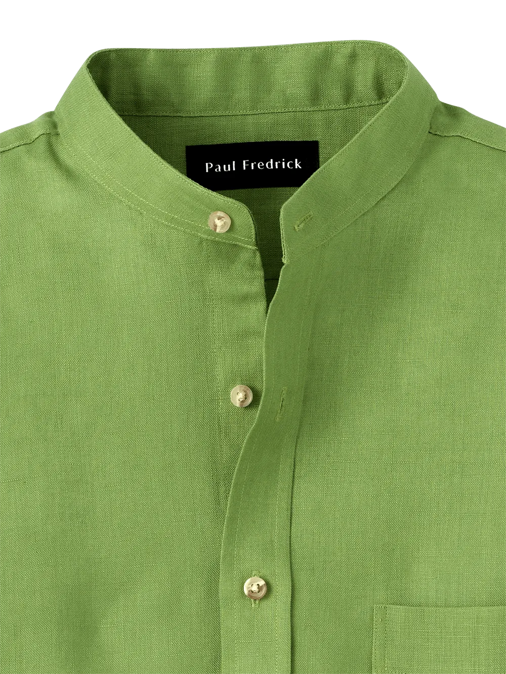 Linen Solid Casual Shirt - Green
