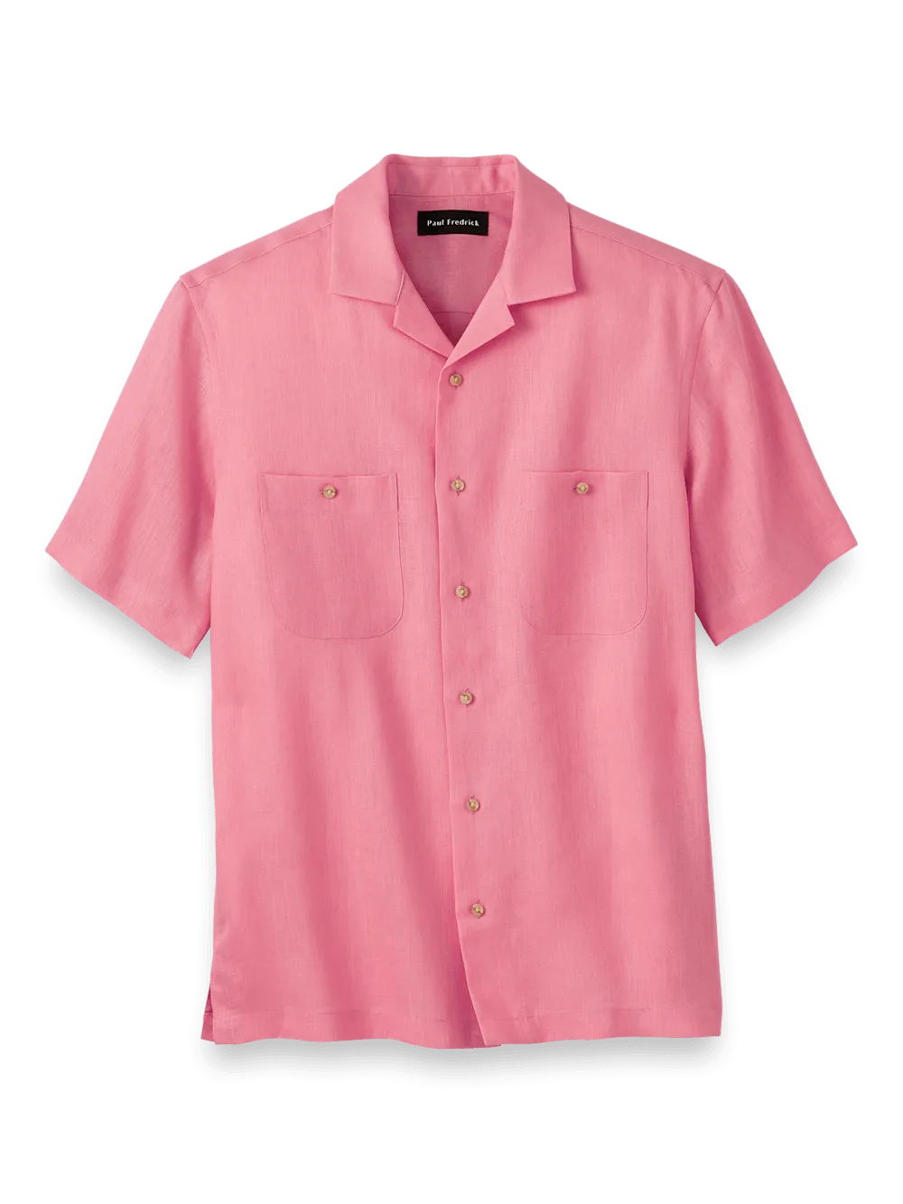 Linen Solid Casual Shirt - Pink