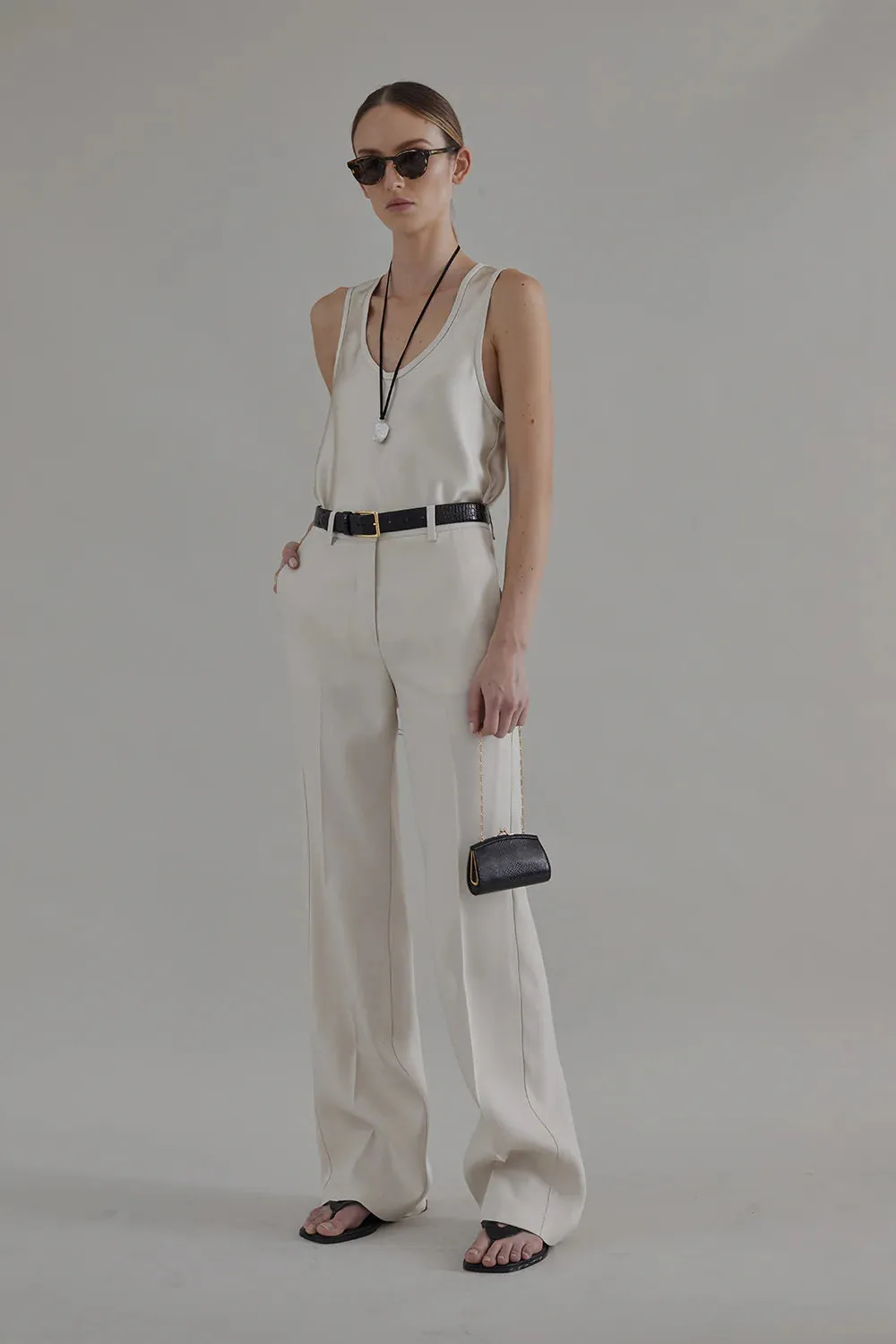 Margot Top in Oyster