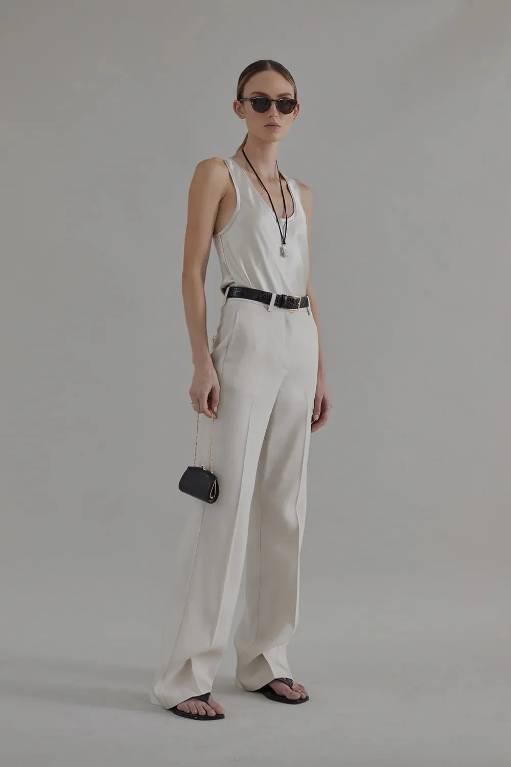 Margot Top in Oyster