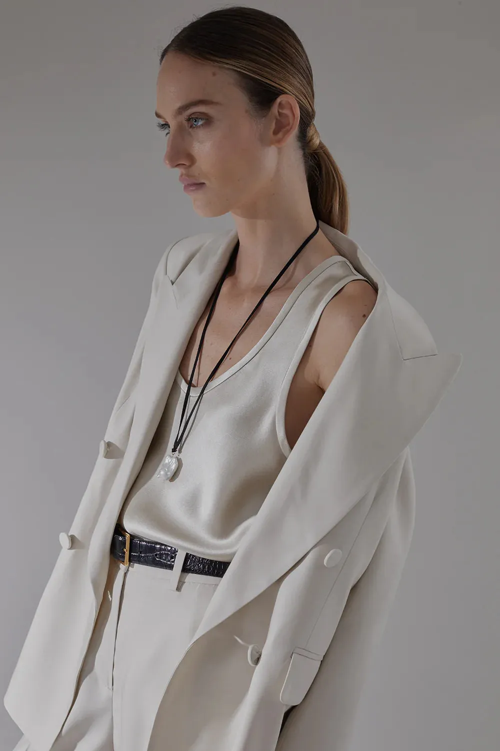 Margot Top in Oyster
