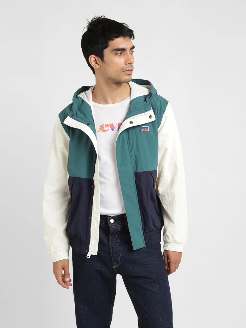Men's Colorblock Multi Hooded Tailored Jacket LEVI'S