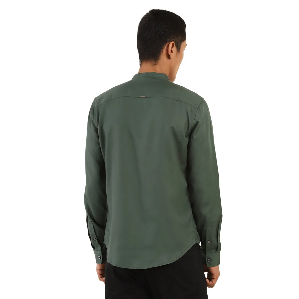 Men's Green Solid Shirt LEVI'S