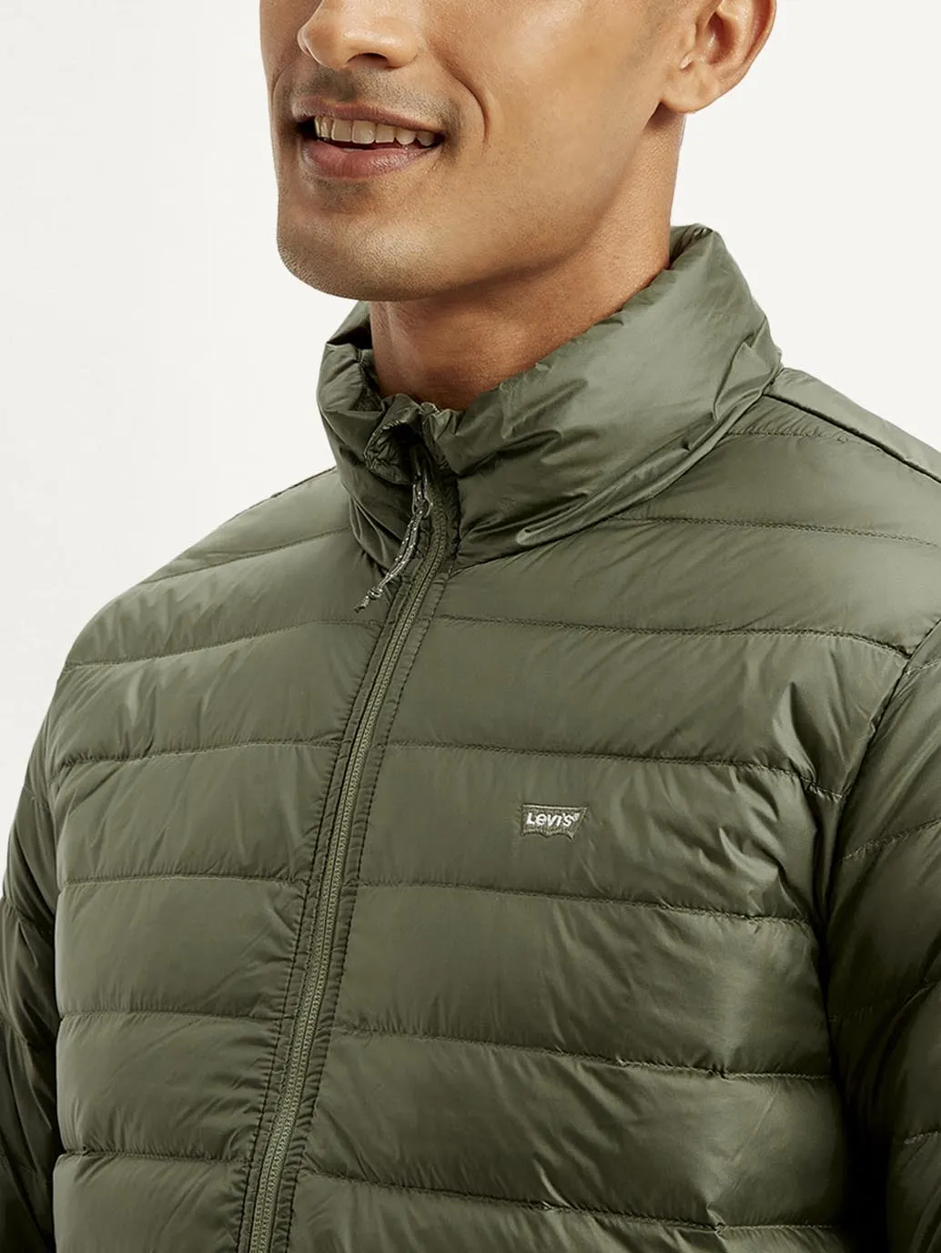 Men's Solid Olive Jacket LEVI'S