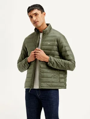 Men's Solid Olive Jacket LEVI'S