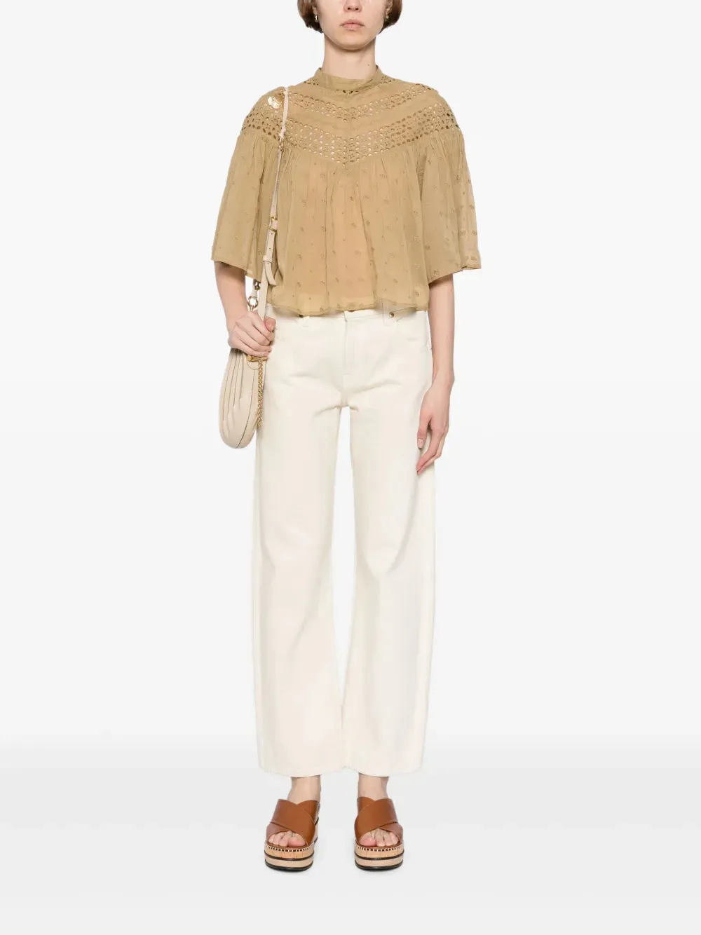 Mikki Blouse in Safari Khaki