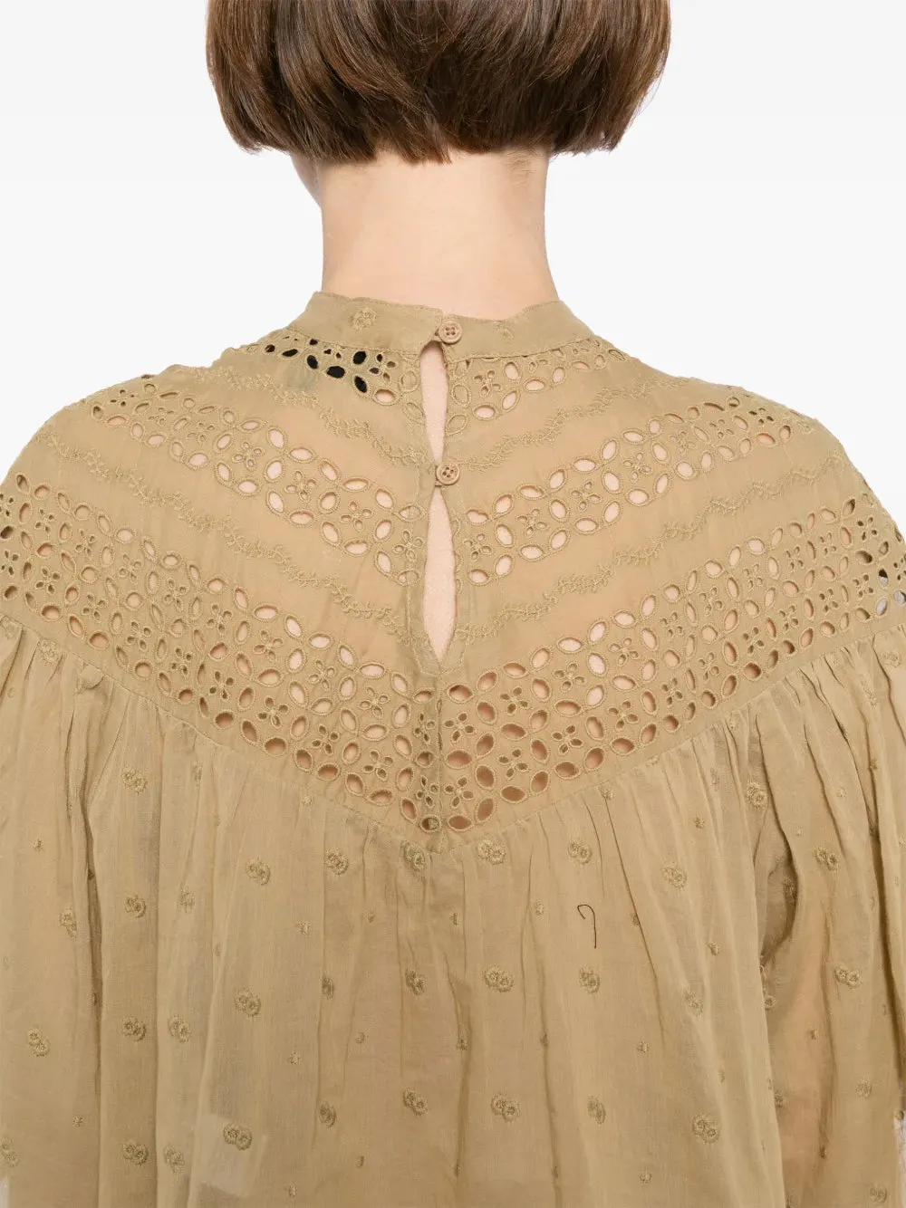 Mikki Blouse in Safari Khaki