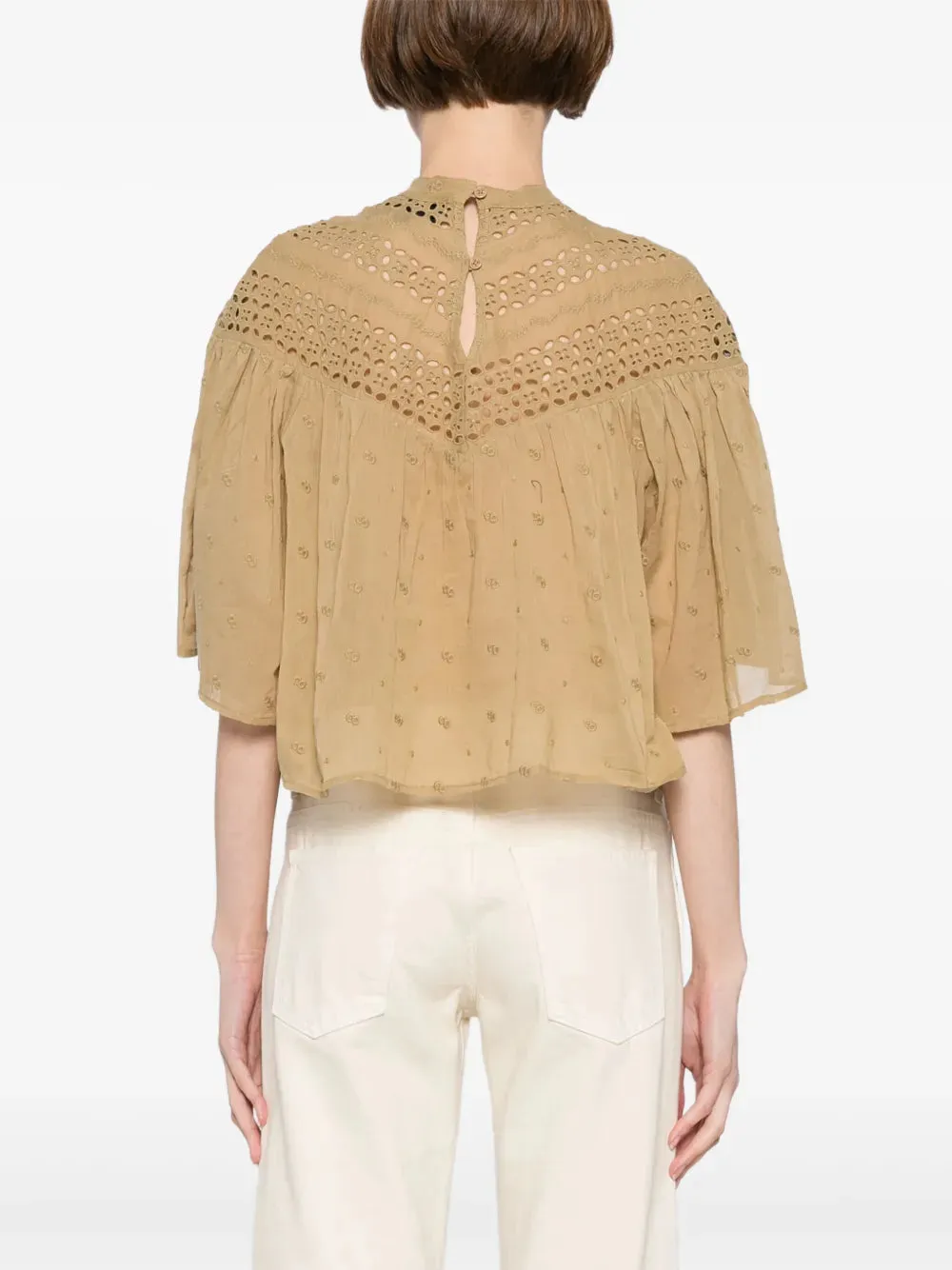 Mikki Blouse in Safari Khaki