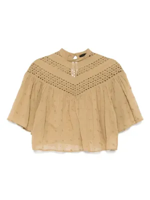 Mikki Blouse in Safari Khaki