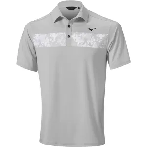 Mizuno Floral ST Polo Shirt - Grey