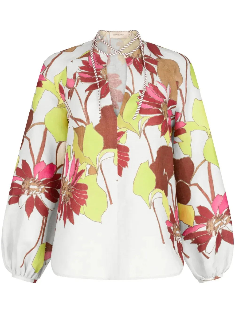Molveno Blouse in Botanical Multi