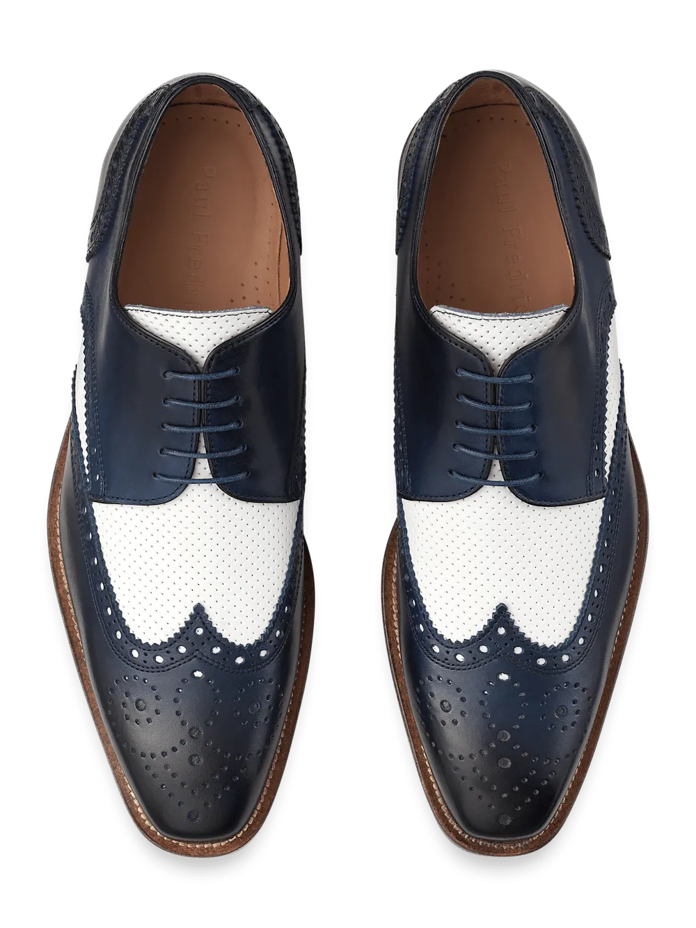 Morris Derby - Navy/white
