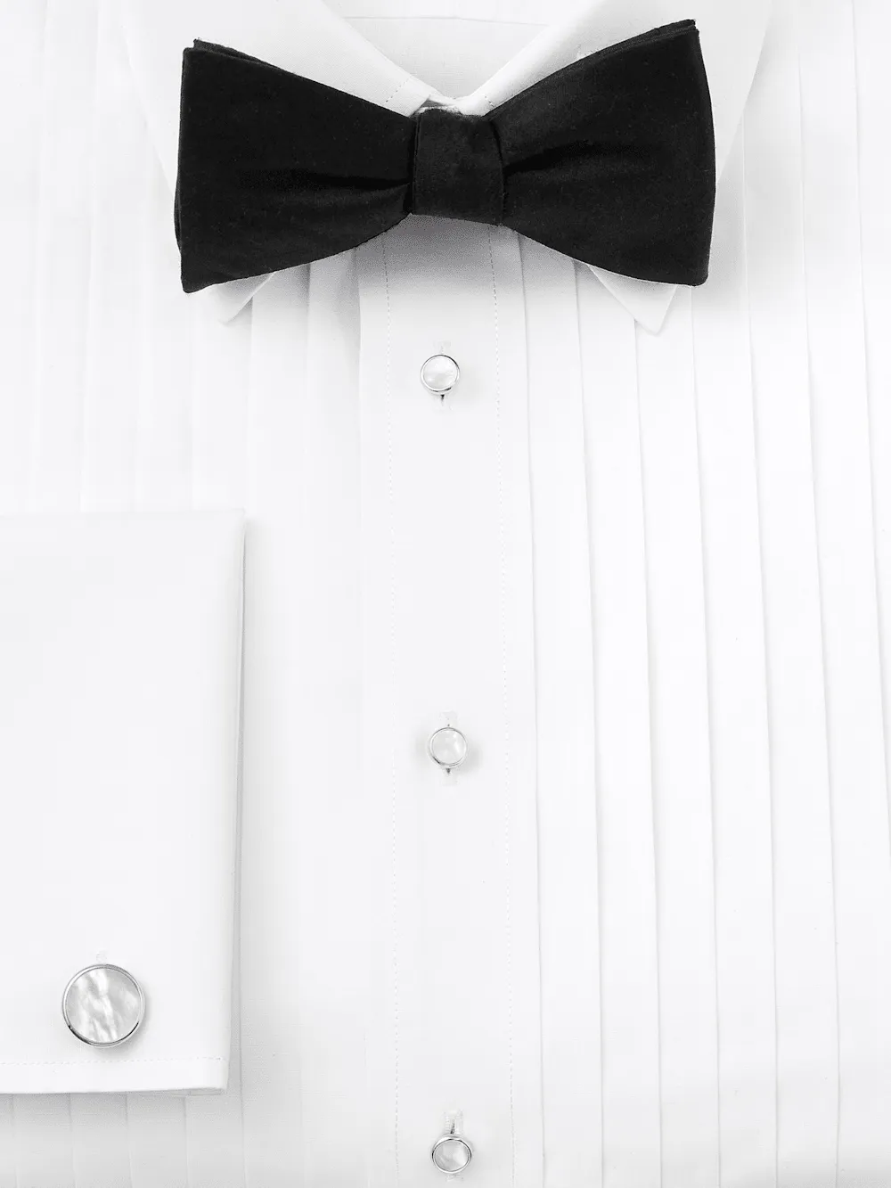 Mother Of Pearl Stud Set - White