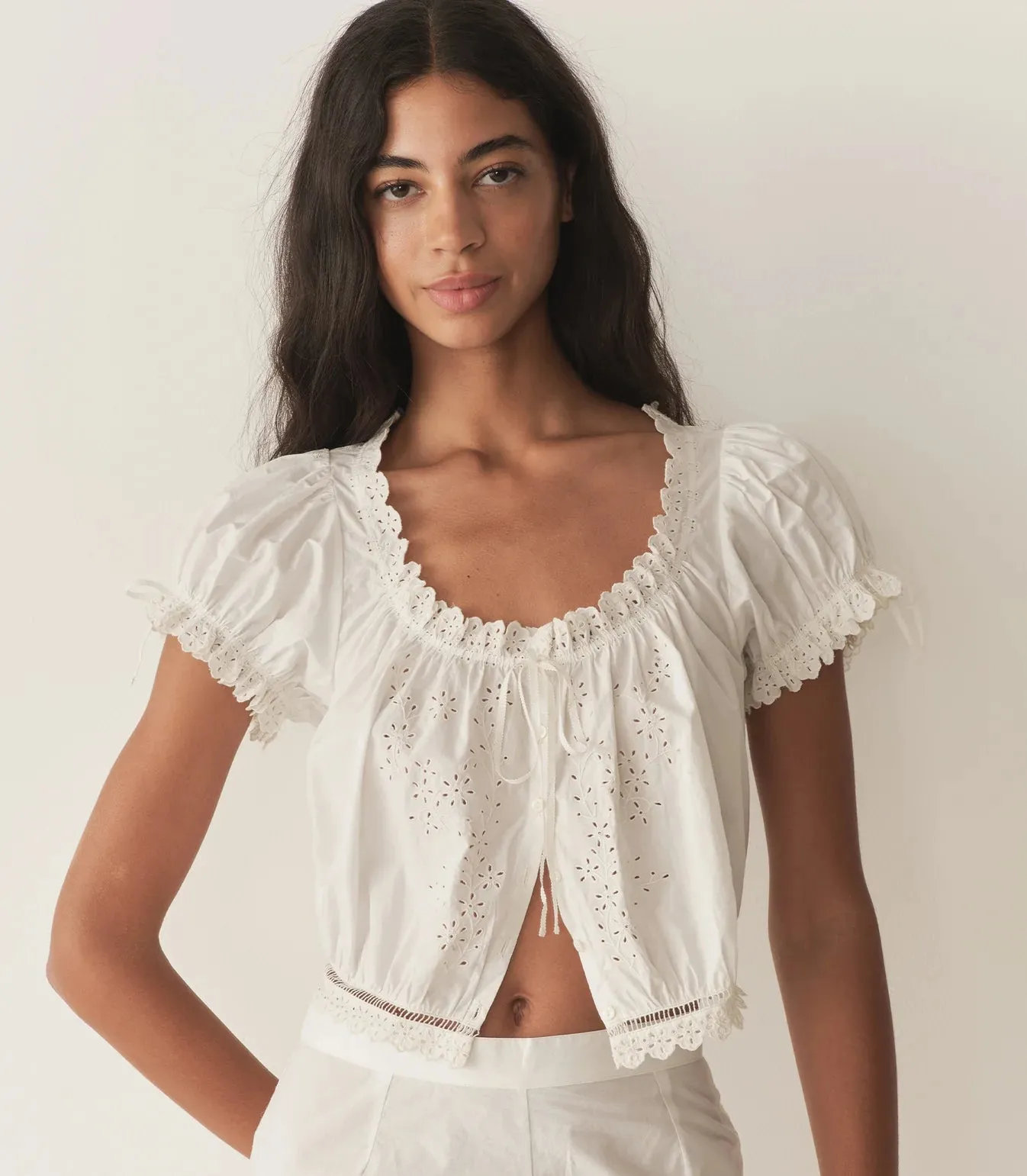 Nera Top in Salt