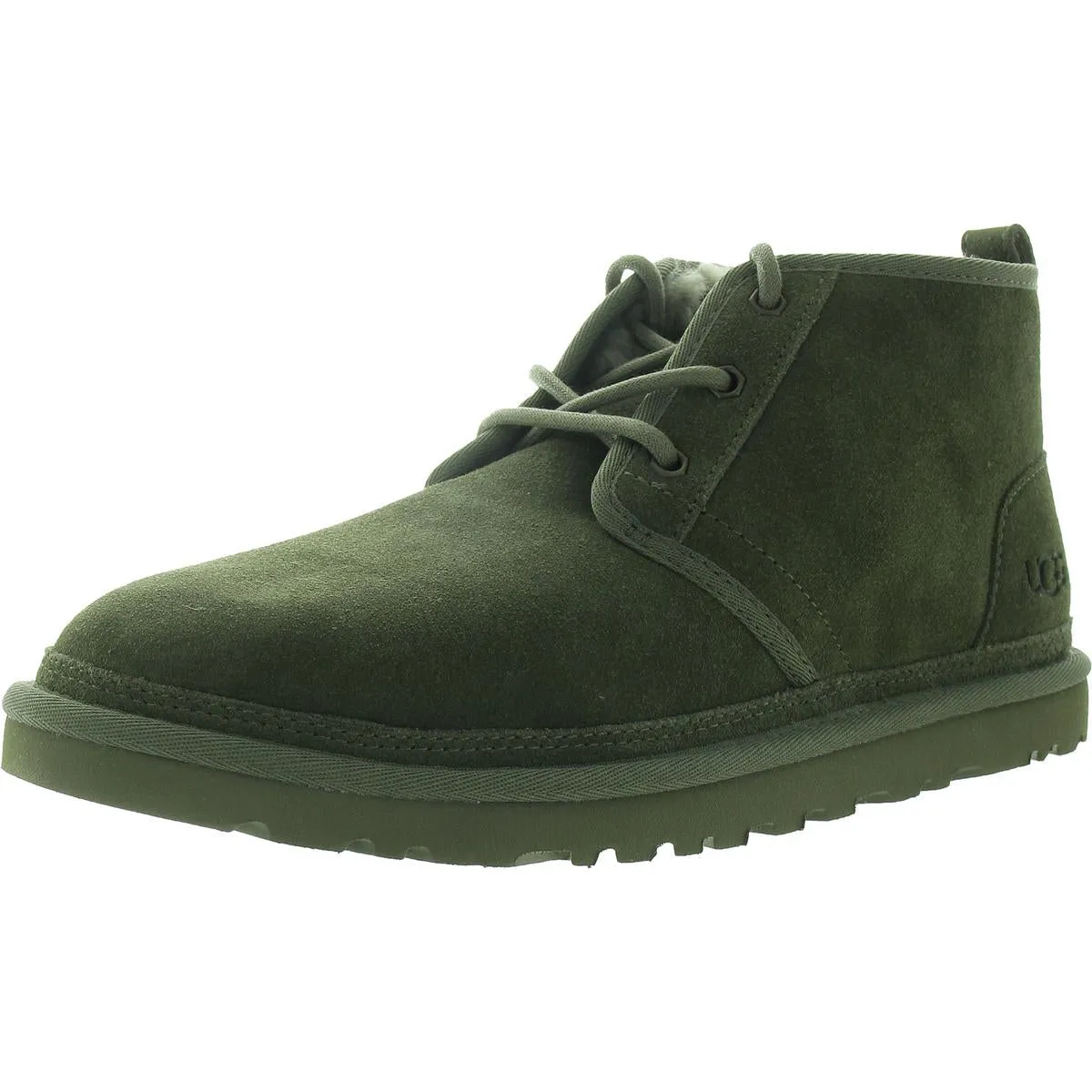 Neumel Womens Suede Shearling Casual Boots